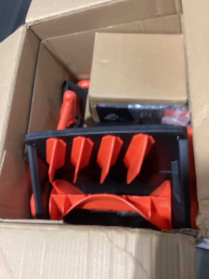 Condition photo showing New/Like New for VOLTASK Cordless Snow Shovel, 24V | 13-Inch | 4-Ah Cordless Snow Blower, Battery Snow Blower with Directional Plate & Adjustable Front Handle (4-Ah Battery & Quick Charger Included)