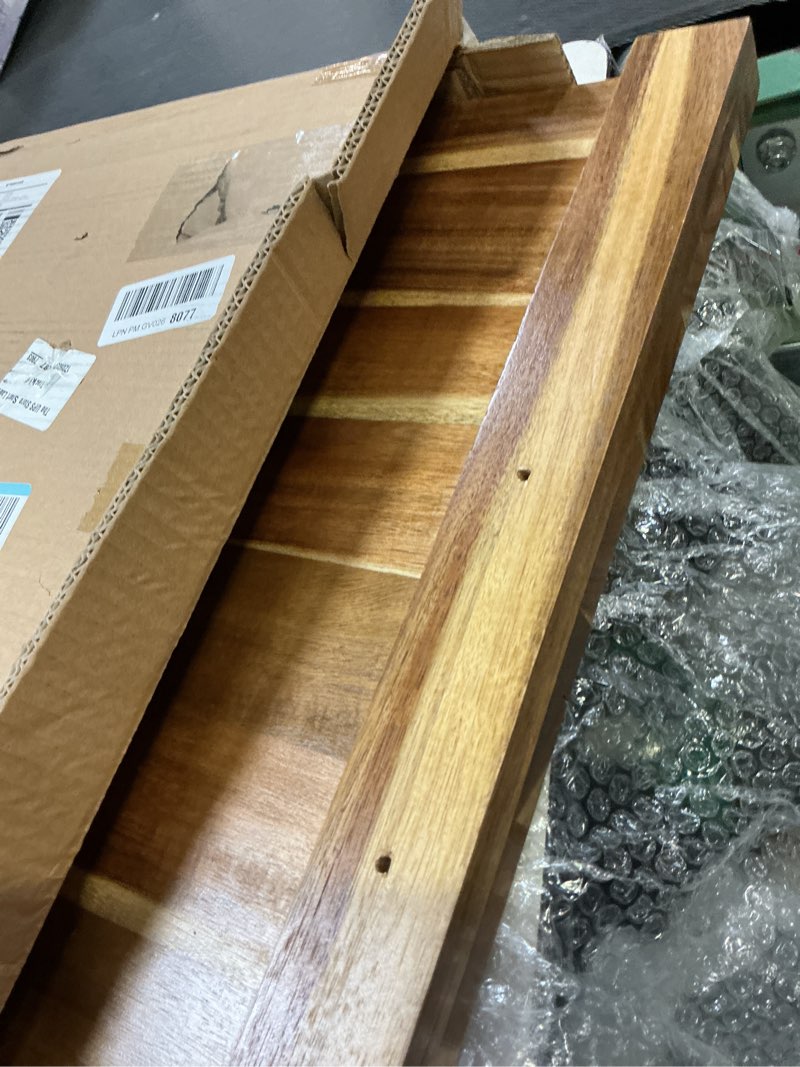 Condition photo showing Good Condition for spaceaid noodle board stove kitchen cover with handles, top covers for gas burners and electric stove, oven decor accessories wood tray for countertop, natural acacia 29.5"w x 22"d x 2.1"h natural acacia