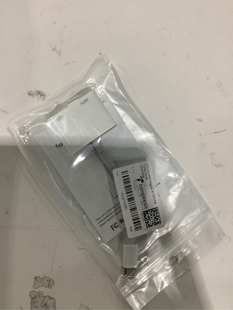 Condition photo showing Good Condition for kinhaly usb c to hdmi for tv, 4k@60hz type c to hdmi adapter with charging port, iphone to hdmi to usb c adapter compatible for iphone 16/15 series/ipad pro/galaxy/macbook pro to hdtv projector