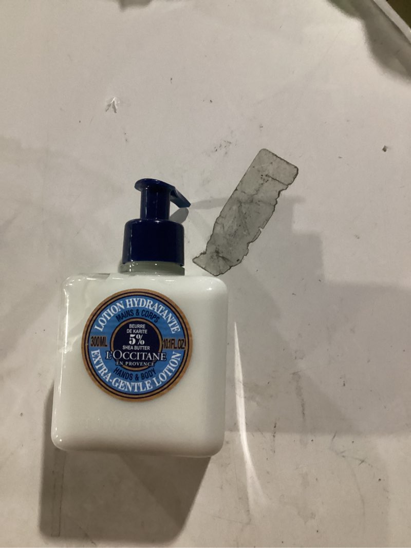 Condition photo showing New/Like New for L’OCCITANE Shea Butter Extra-Gentle Moisturizing Lotion: Organic Verbena Extract, Relaxing Lavender, Comfort Skin, Fast-Absorbing Lotion, With 5% Organic Shea Butter, Vegan, Lightweight Verbena Classic