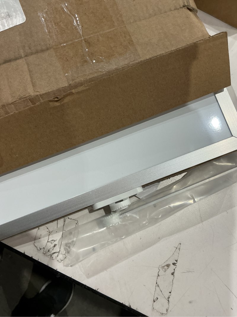 Condition photo showing Good Condition for dry erase magnetic white board, 8" x 12" double-sided desktop whiteboard with stand, portable small whiteboard set for drawing, office, home white 12'' x 8''