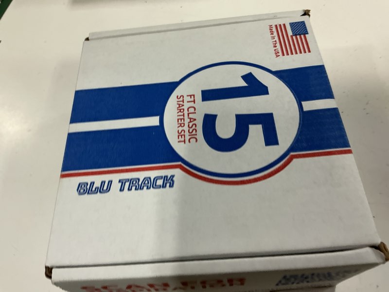 Condition photo showing New/Like New for blu track® classic 15-foot race track starter set