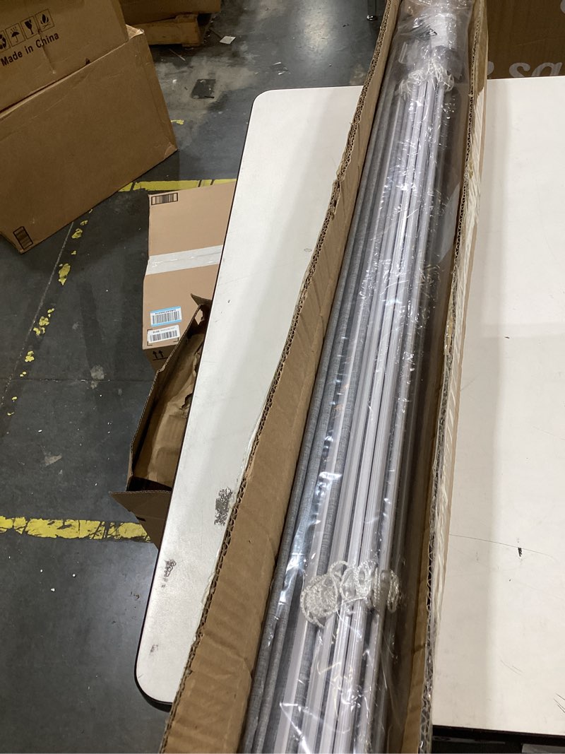 Condition photo showing Good Condition for unishades no drill top down bottom up roman shades for windows, 36" w x 64" h, grey grey 36" w x 64" h