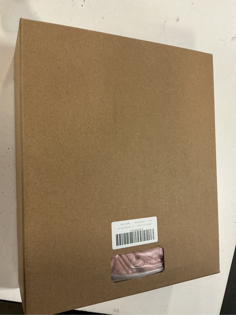 Condition photo showing New/Like New for WANDF Initial Laptop Backpack for Women, Quilted Puffer 14 Inch College Backpack, Personalized Water-Resistant Travel Backpack Daypack (Pink E) E Pink