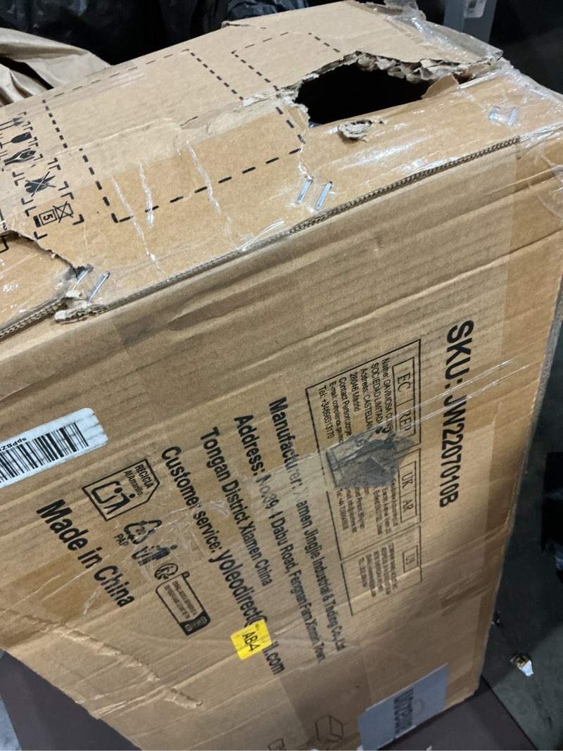 Condition photo showing Good Condition for Yoleo Adjustable Weight Bench for Full Body Workout; Foldable Bench Press Bench of Home Gym Strength Training; Incline Decline Flat Utility Workout Bench with Quick Folding& Fast Adjustment (Black)