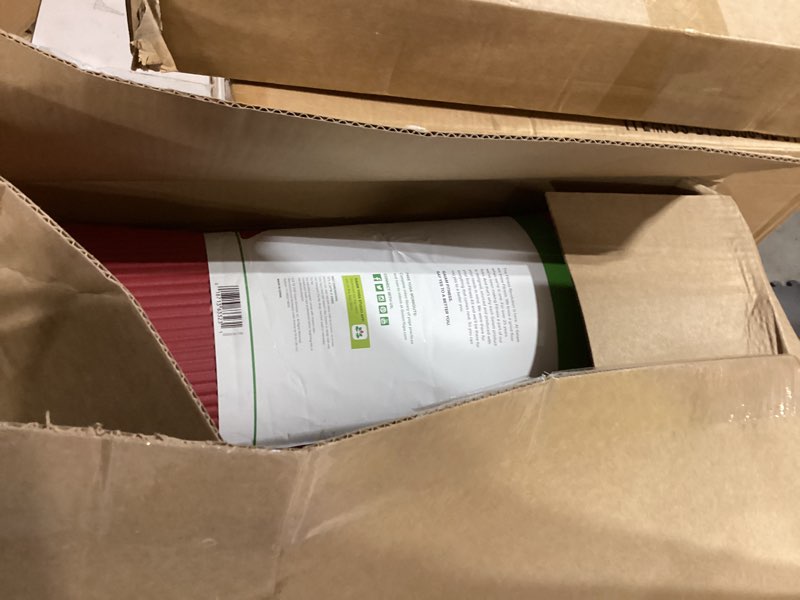 Condition photo showing Good Condition for gaiam yoga mat, pilates & exercise mat, thick mat 2/5" (10mm) workout mat with easy-cinch carrying strap for home & gym workouts red 2/5" (10mm)