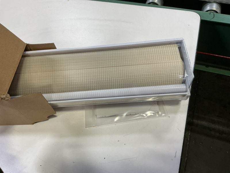 Condition photo showing Good Condition for JIANGPIN TEXTILE Window Blind Dual Layer Polyester Zebra Roller Light Filtering Sheer Shades Window 