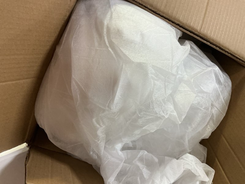 Condition photo showing As Is for 5 Inch Mega Support Memory Foam Full Size Mattress Topper for Pressure Relief, Dual Layer 2.5" Pillow Top Full Mattress Topper Plus 2.5" Cooling Gel Infused Memory Foam Mattress Pad