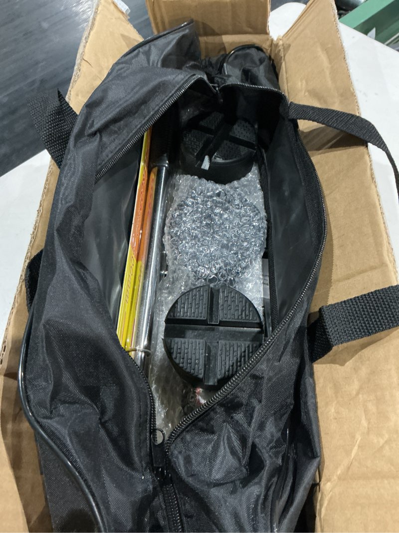 Condition photo showing Good Condition for scissor jack 3 ton, 4.1"-18.3" lifting car jack, heavy duty car jack kit, portable tire changing kit with lug wrench, tire jack tool for car suv mpv black