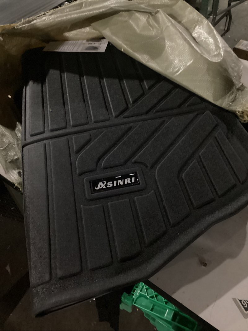 Condition photo showing Good Condition for Cargo Mat with Backrest mat for 2015-2017 2018 2019 Ford Explorer, TPE All Weather Car Trunk Mat with Backrest Set & 2nd Backrest Mats for Ford Explorer Accessories