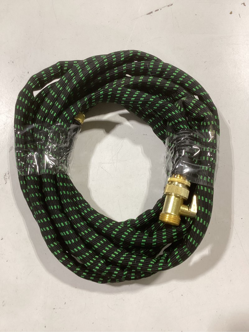 Condition photo showing Good Condition for flex-able hose xtreme kink free woven green hose