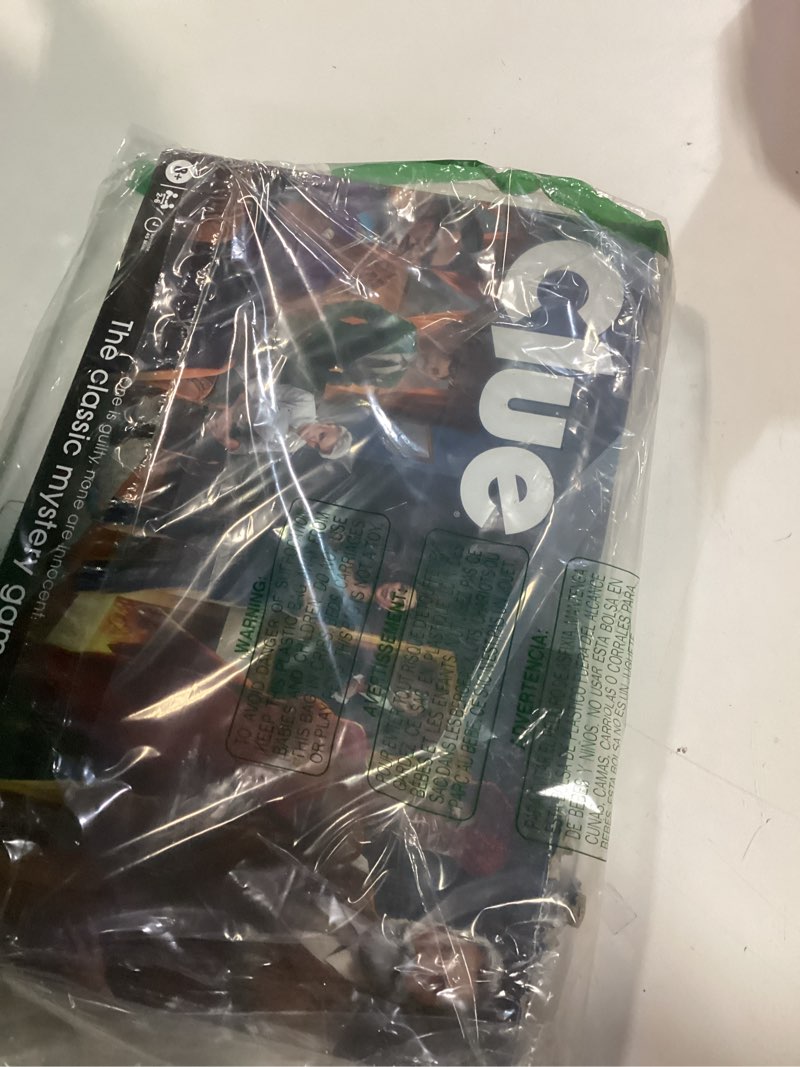 Condition photo showing As Is for Clue Board Game for Ages 8 and Up, Reimagined Clue Game for 2-6 Players, Mystery, Detective, Family Games for Kids and Adults