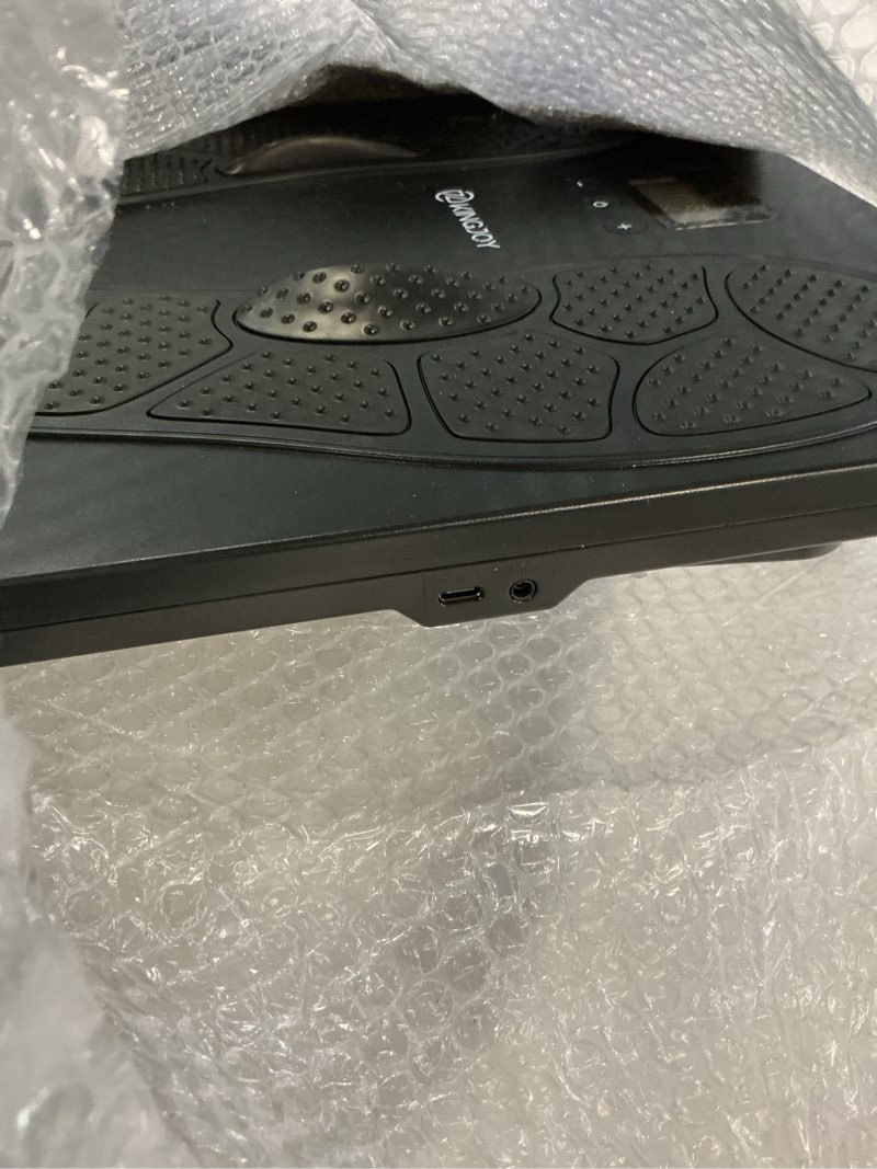 Condition photo showing Good Condition for foot massager for neuropathy, rechargeable ems tens foot stimulator with 10 modes 20 intensities for circulation plantar fasciitis & swelling pain relief, fsa/hsa eligible, gifts for women men-black