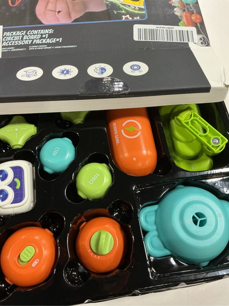 Condition photo showing As Is for Science Kits for Kids - STEM Kits for Kid, Electronics Exploration Kit, Over 440 Projects, 16 Circuit Parts, STEM Toy Educational Gifts for Kids Boys Girls Ages 3 4 5 6 7 8 9 10 11 12