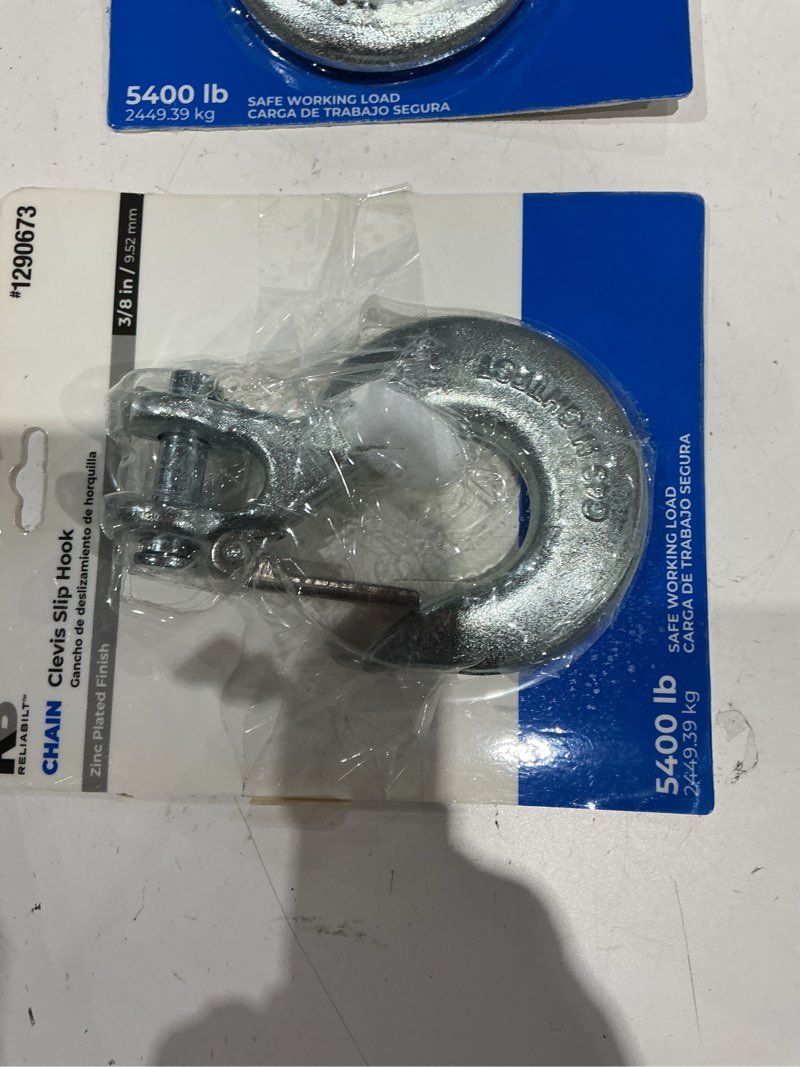 Condition photo showing Good Condition for reliabilt 3/8-in zinc plated forged steel clevis slip hook