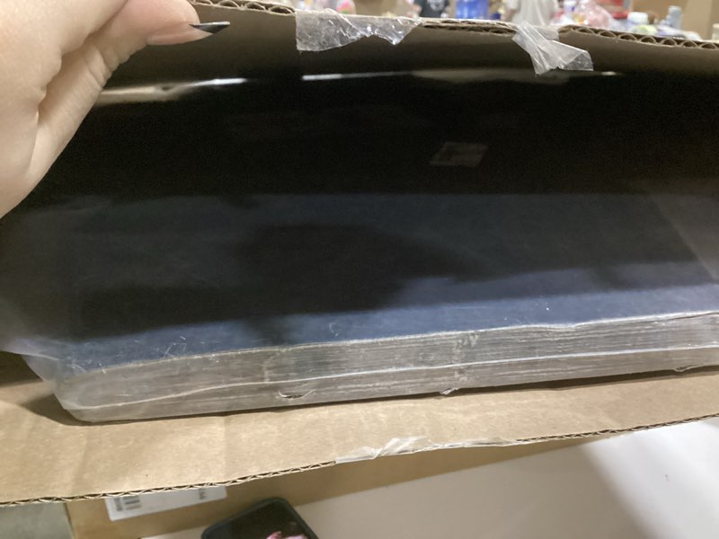 Condition photo showing Good Condition for 44 Pcs Basket for Gifts Empty Gift Basket Kit Include 12 Gift Basket Empty 12 Plastic Bags for Gift Baskets and 20 Pull Bows for Wedding Thanksgiving Christmas Party Gift Wrapping (Black,Solid) Solid Black