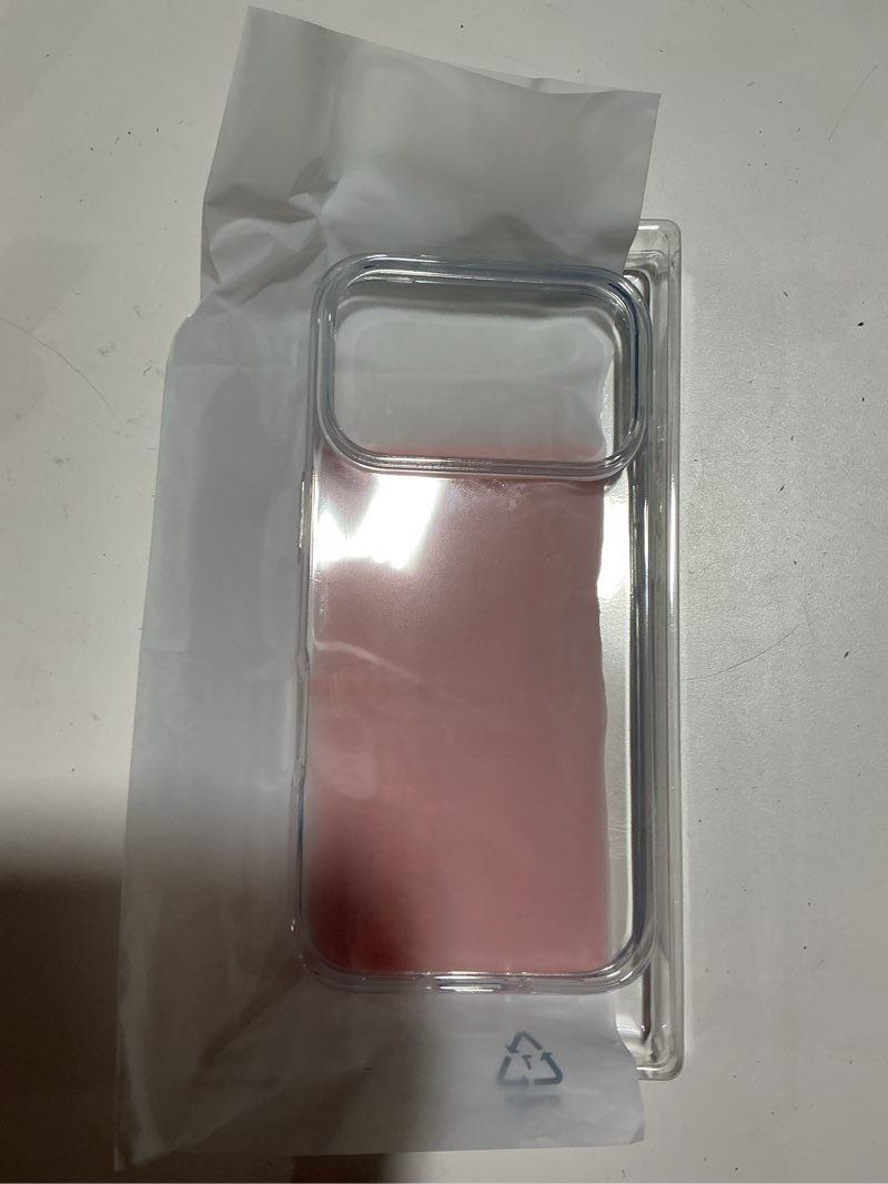 Condition photo showing Good Condition for torras for iphone 17 pro case crystal clear, ultra-thin, 2025 upgraded non-yellowing, military-grade protection, transparent slim case for iphone 17 pro phone case, soft, anti-scratch, clear crystal clear for iphone 17 pro