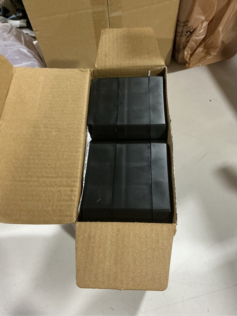Condition photo showing Good Condition for eclatbain bed risers furniture risers heavy-duty rectangular adjustable block lift to 3 inches and 4.3 inches desk, sofa, chair legs, refrigerator, washing machine support up to 4000 pounds square-4 pack-black 2 layer(3inches)