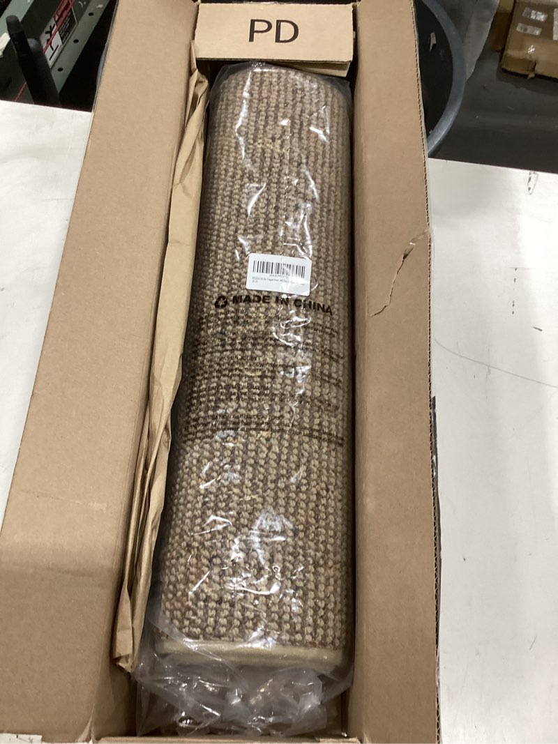 Condition photo showing Good Condition for beqhause hallway runner rugs 2x6, hallway rug non-slip washable(rolled-up no creases), runner rug absorbent stain resistant hall rug carpet runner, entryway rugs floor mat laundry room rugs, taupe taupe 2'x6' (runner)