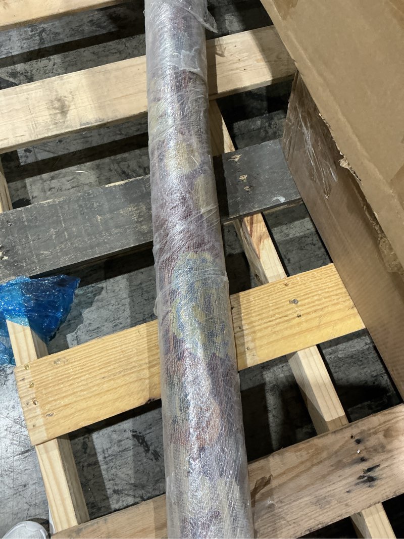 Condition photo showing Good Condition for loloi rifle paper co. perennial collection garden party prn-04 rose/multi 6'-7" x 9'-4" indoor/outdoor area rug rose / multi 6'7" x 9'4" (rectangular)