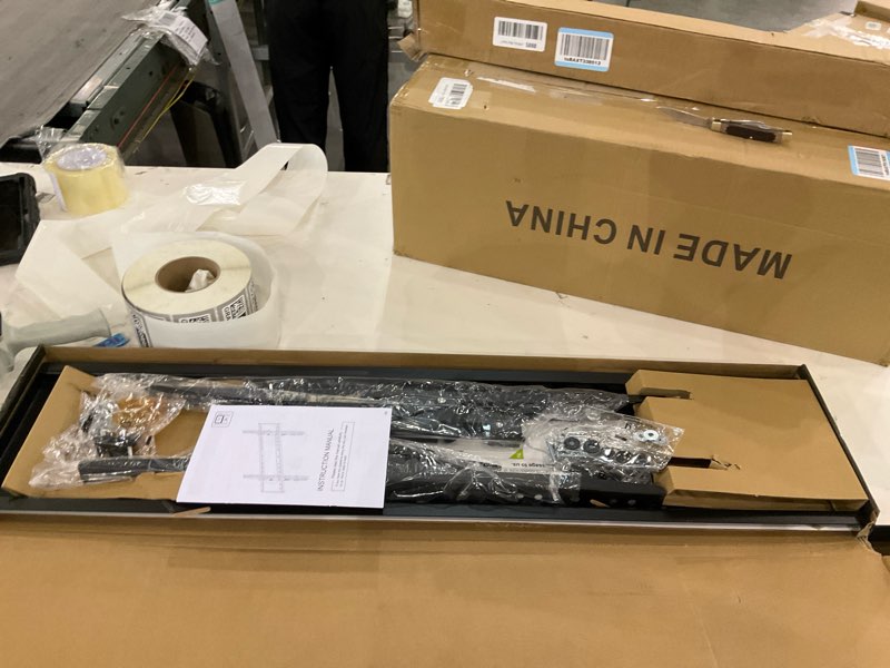 Condition photo showing New/Like New for 85 86 98 100 inch Heavy Duty Tilt TV Wall Mount Bracket for 65-120" Large TVS Up to 220LBS,Ultra Slim Tilting TV Mount, Max VESA 900×600mm, 16/18/24/32" Studs,Fit Most 65+ 75+ 120 TVs Tilt 65-120 inch