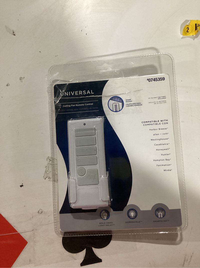 Condition photo showing item condition for Harbor Breeze Universal 4.72-in 3 -Speed 3 -Setting White Plastic Indoor/Outdoor Slope