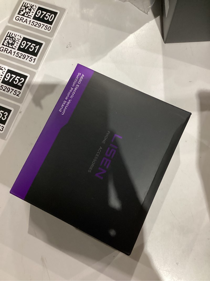 Condition photo showing New/Like New for LISEN Electric Retractable Car Phone Mount, iPhone Vacuum Electric Suction Cup Phone Mount, Suction Cup Magnetic Phone Holder, only for Mirror, for iPhone 17 Pro Max Plus 16 15 ~ X, Samsung Galaxy S25