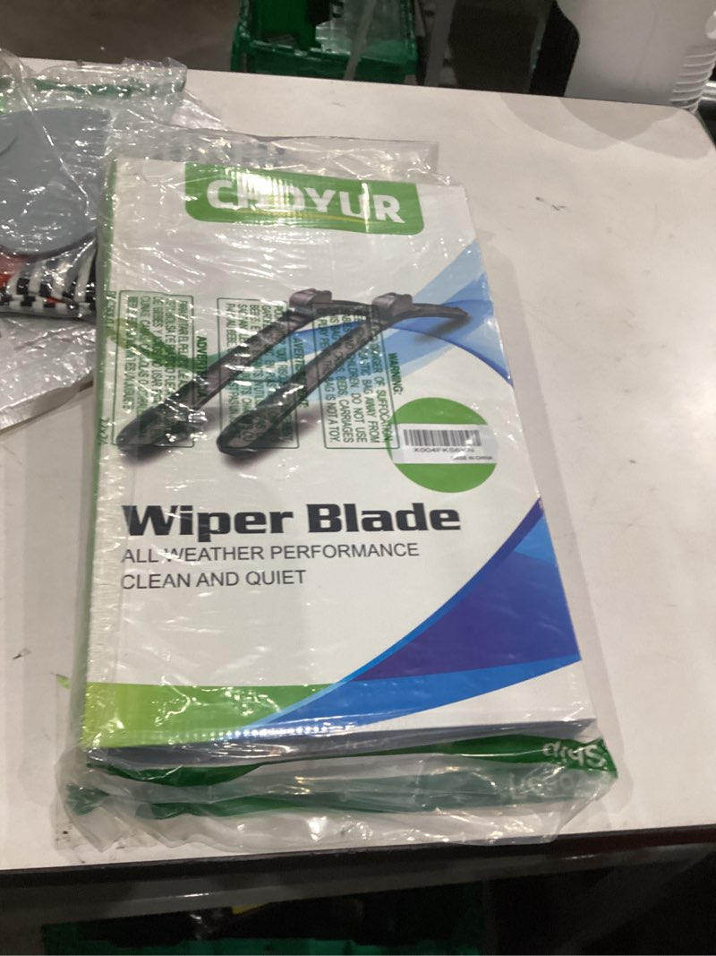 Condition photo showing New/Like New for 22"+14" Windshield Wipers All-Season Type-G Blades,Universal Fit for Most Vehicles (Pack of 2) 22"+14"(Pair for Front Windshield)