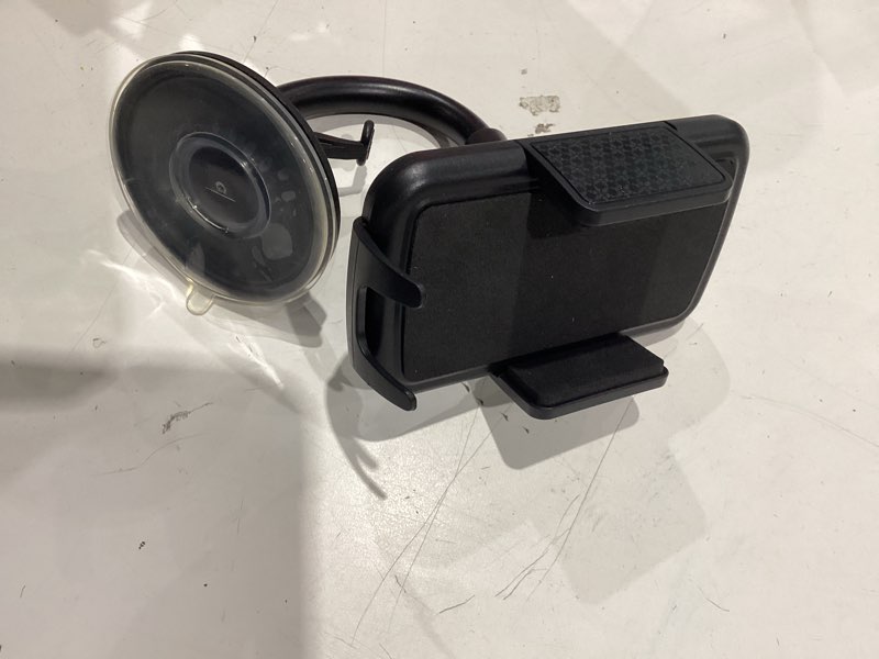 Condition photo showing Good Condition for onn. car window or dash phone mount compatible with 2 in- 3.7 in wide mobile phones, black