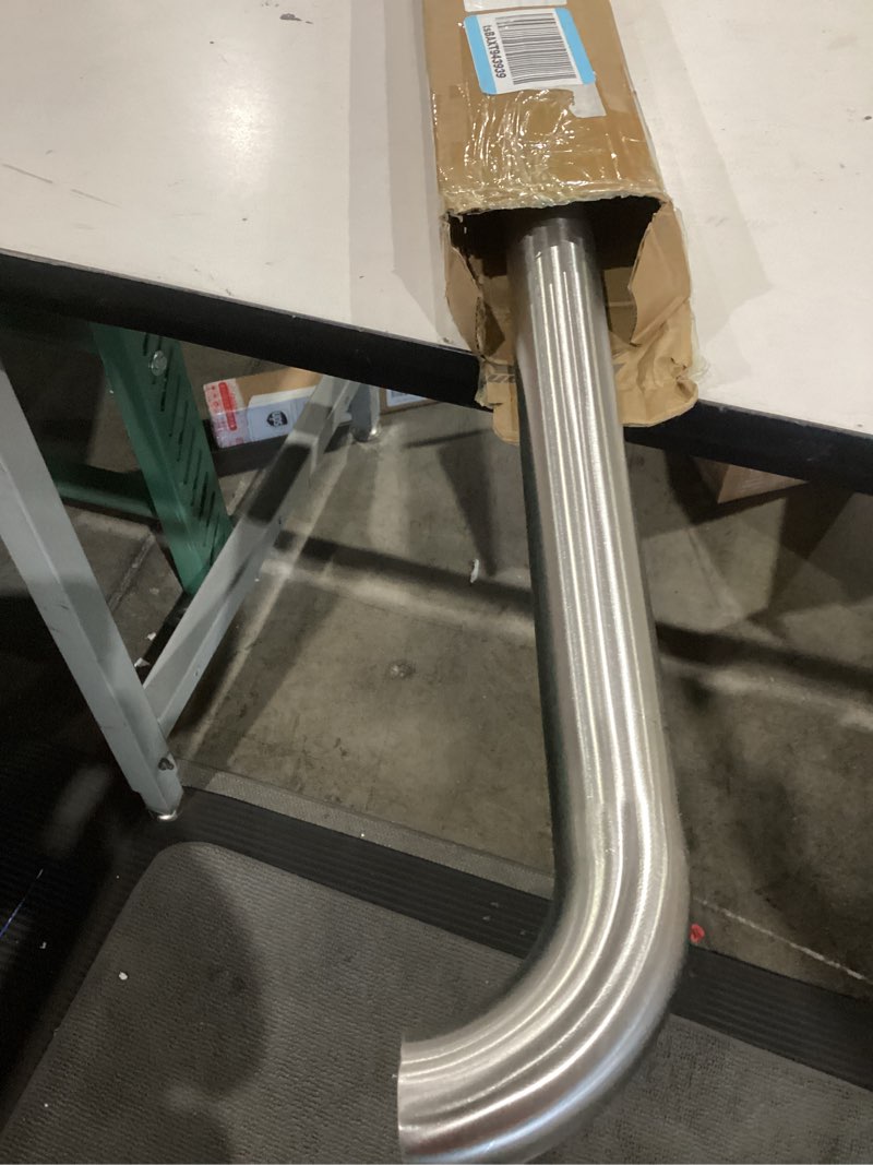 Condition photo showing New/Like New for zonon 1 pcs 57 inch grab bar for bathroom 1.5 inch diameter wide safety stainless steel front porch stairs railing straight shower handle for handicapped or elderly (classic style) 1 classic style