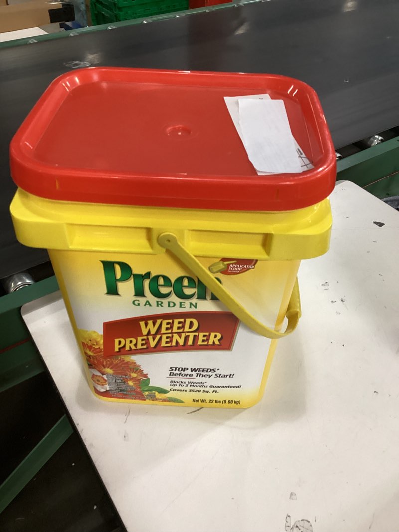 Condition photo showing Good Condition for preen garden weed preventer