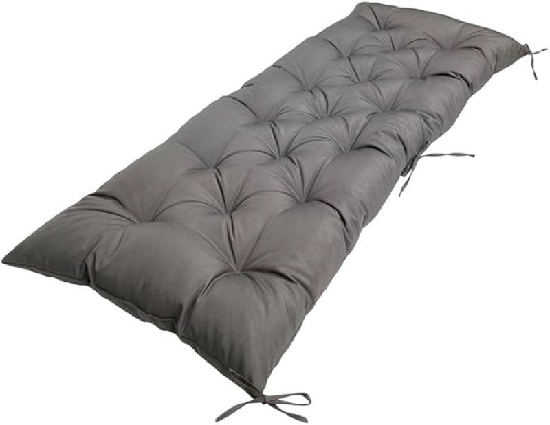 waterproof indoor outdoor bench cushion, 48"x20", patio swing cushion