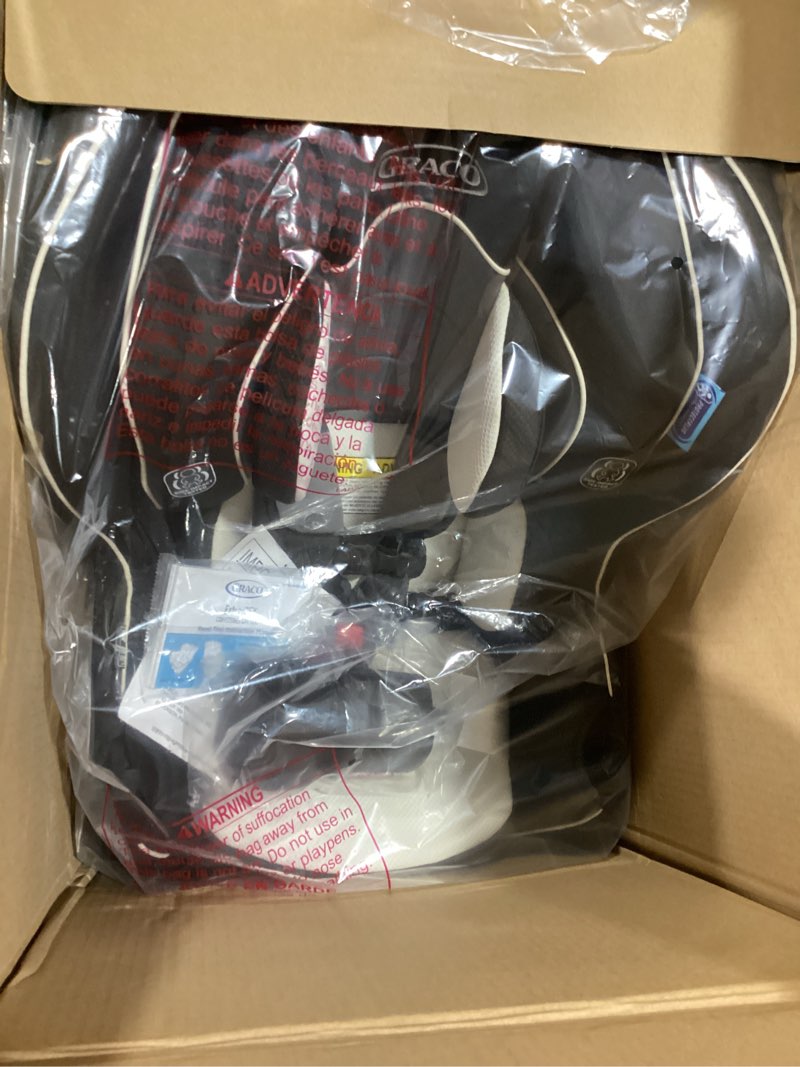 Condition photo showing Good Condition for graco extend2fit convertible car seat, rear and forward facing car seat with adjustable extension panel for extra legroom, great gift for baby shower or baby registry, gotham gotham 2.0 2-in-1