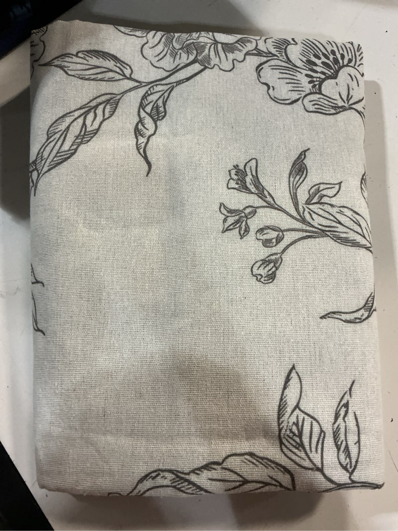Condition photo showing Good Condition for mitovilla grey farmhouse shower curtain set, cotton floral hummingbird cottagecore spring shower curtains for bathroom, modern country bathroom décor, 72" w x 72" l grey 72"w x 72"l (pack of 1)