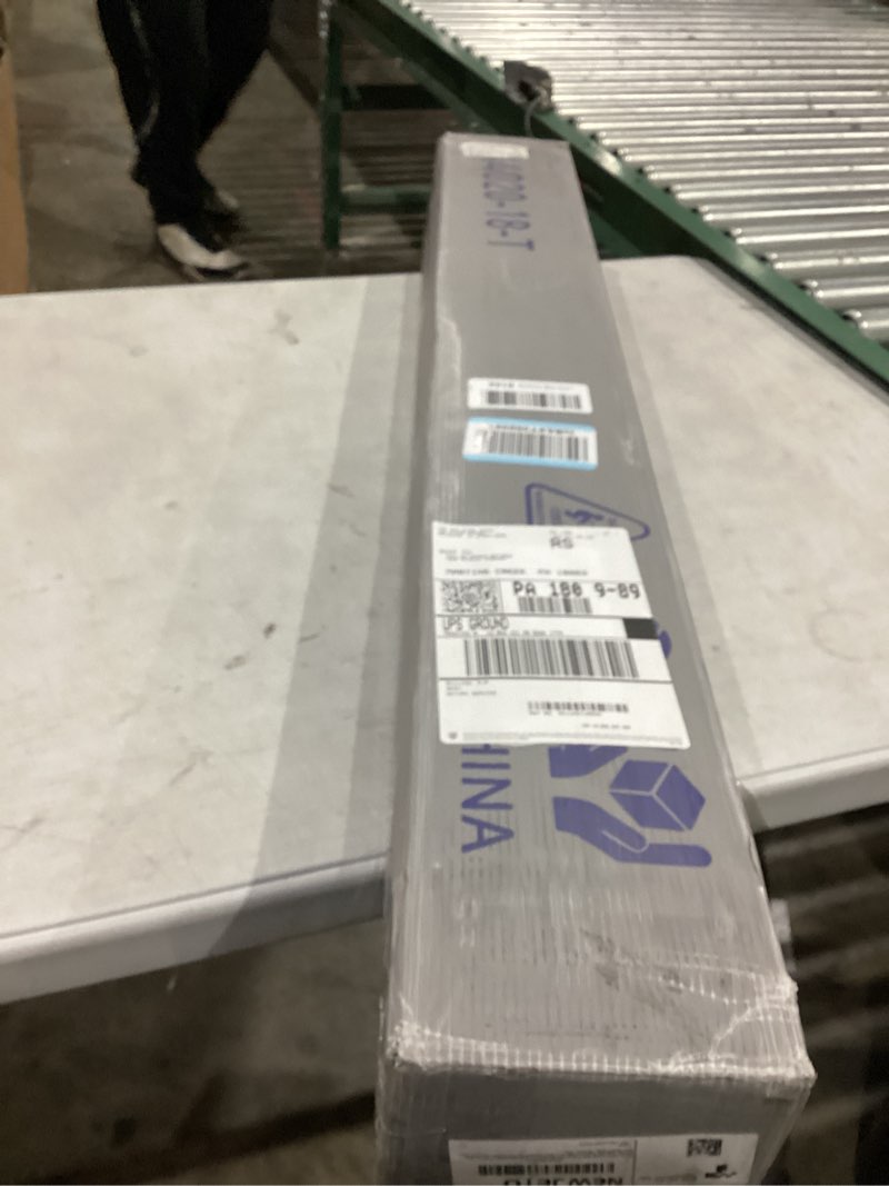 Condition photo showing New/Like New for Metal Bed Frame,Twin Size Bed Frame with Storage Space,Heavy Duty Sturdy Mattress Foundation,Easy Assembly,No Box Spring Needed, Black,18 Inch,Twin