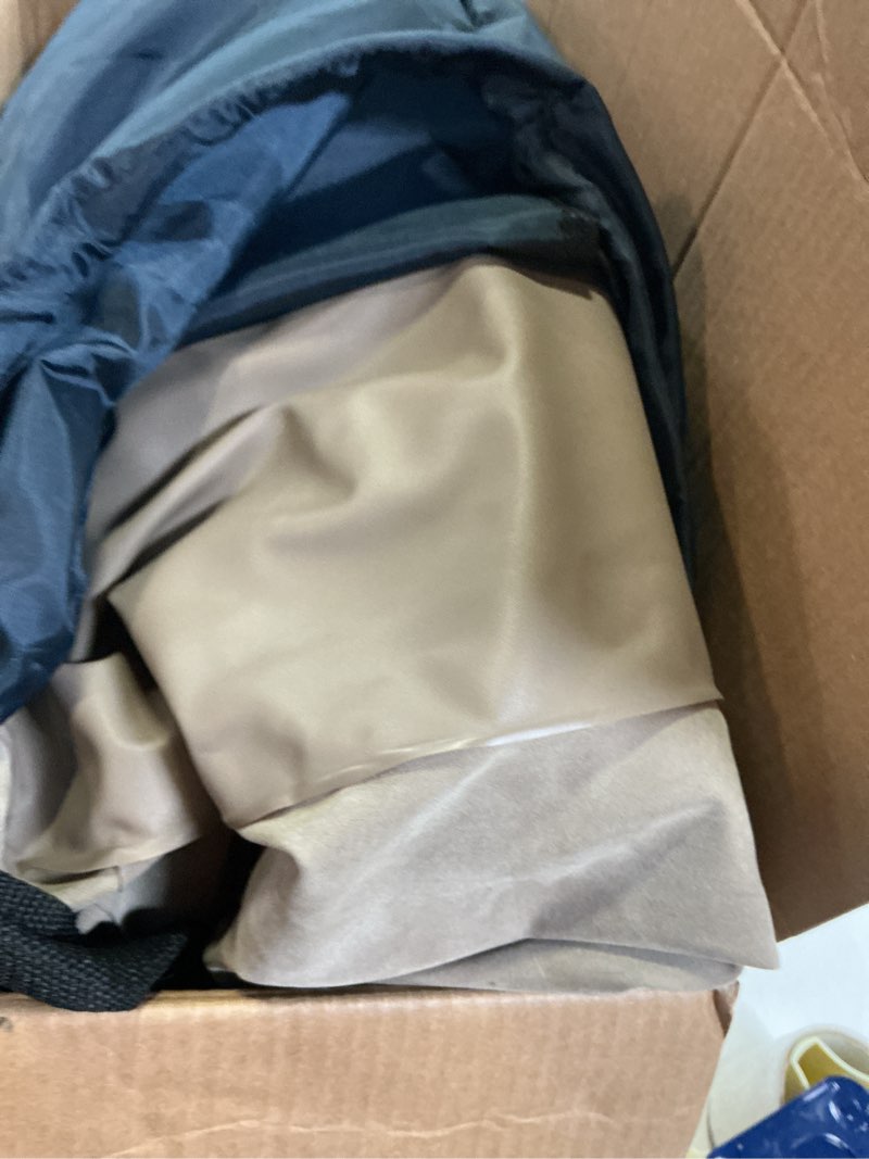 Condition photo showing As Is for intex ultra plush 20" queen air mattress with 120v internal pump