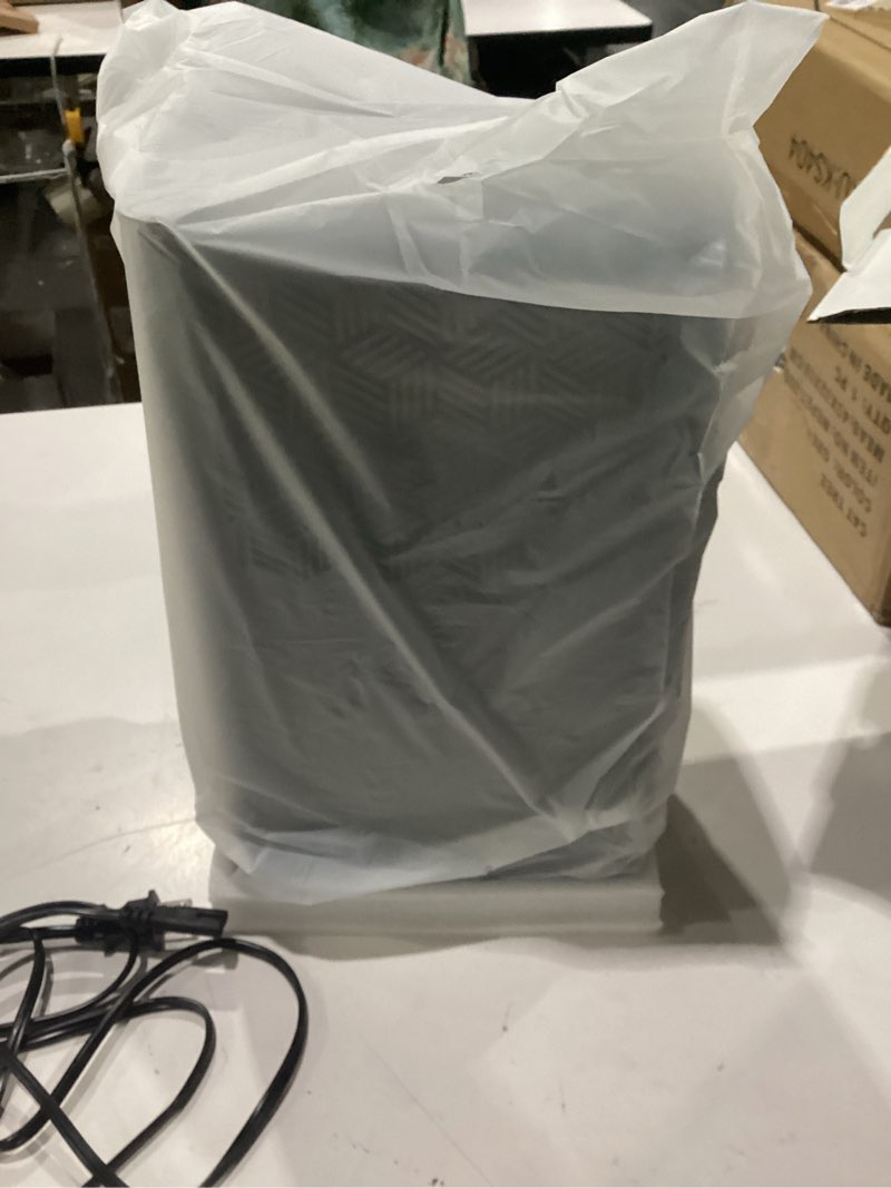 Condition photo showing New/Like New for tolife dehumidifier for home 95 oz water tank, 1000 sq.ft dehumidifiers for basement bedroom bathroom with auto shut off 7 colors led light, grey