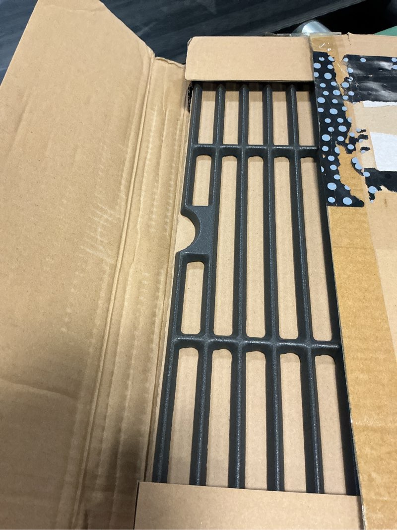 Condition photo showing Good Condition for replacement parts for charbroil grill grates 463344116 463370719 463343015 g460-0500-w1 g421-0008-w1 charbroil advantage 3 4 burner gas 2 coal parts 463340516 char-broil tru infrared 463336016 16 15/16 x 24 15/16" in total