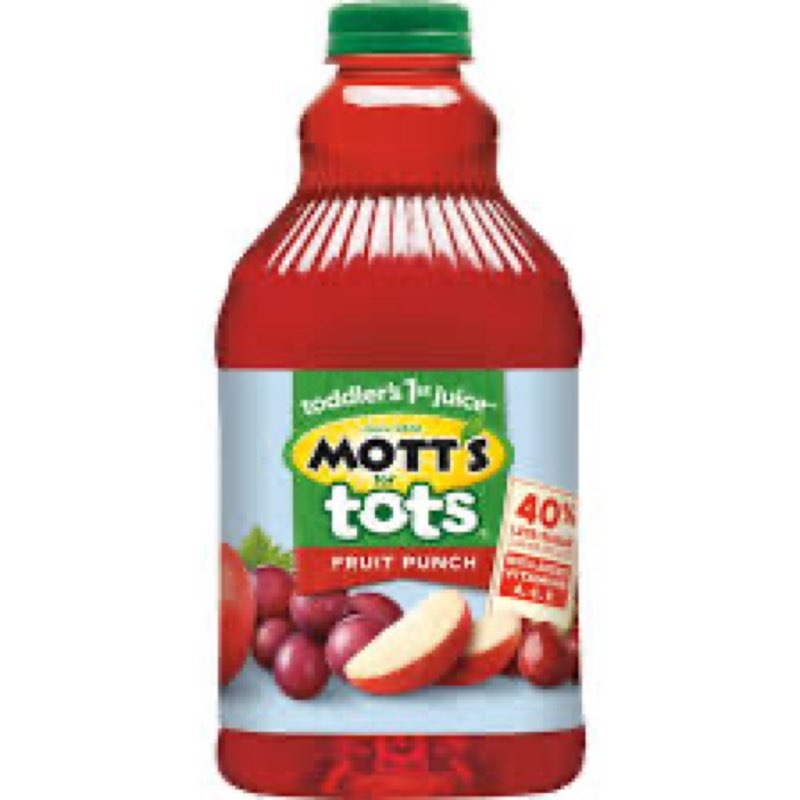( BY OCT 17/25)Mott's for Tots Fruit Punch, 64 fl oz bottles (Pack of 8)