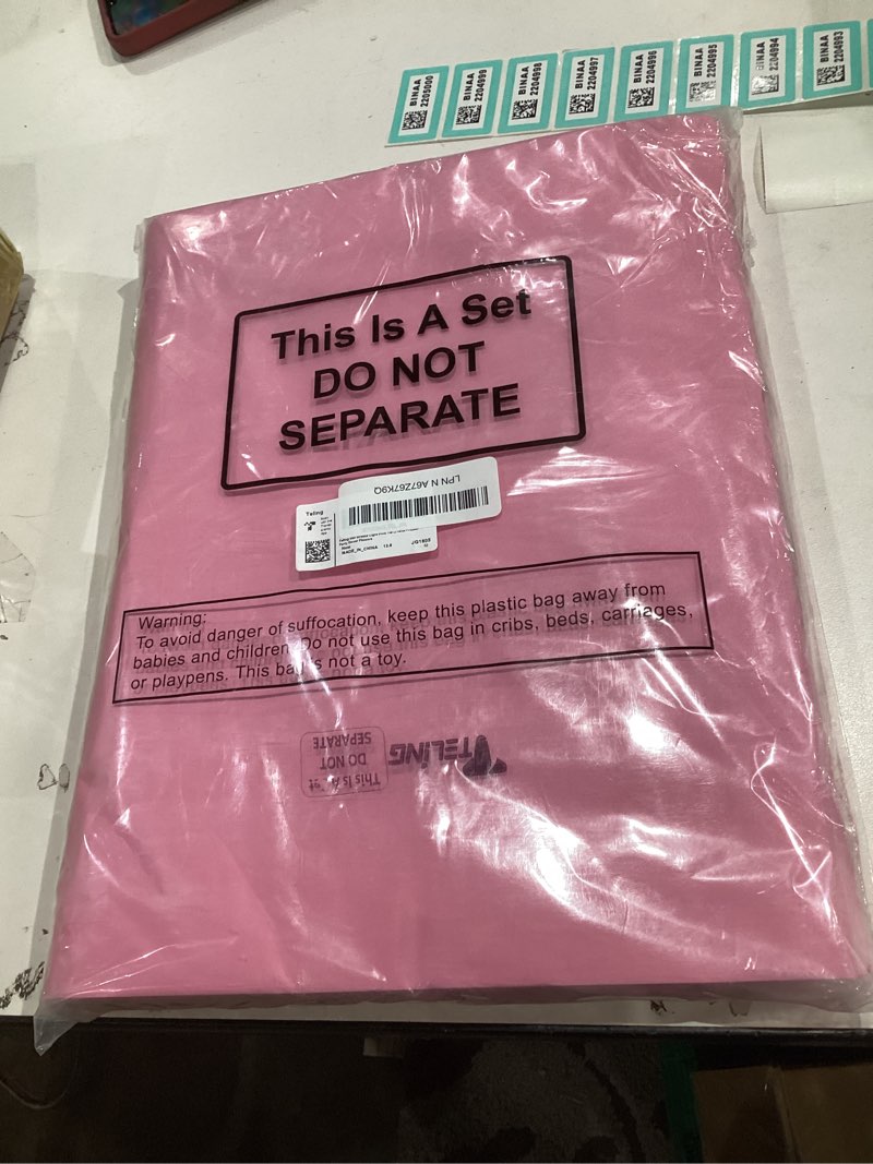 Condition photo showing New/Like New for Teling 500 Sheets Light Pink Tissue Paper for Gift Bags 14 x 20 Inches Valentine Gift Wrapping Tissue Paper Bulk for Winter Galentine New Year Weddings Birthday DIY Crafts Project Party Decor Flowers Light Pink 14 x 20 Inches