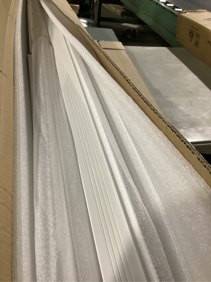 Condition photo showing Good Condition for art3d pre-cut wall molding set of 6 pcs, ready-to-assemble wainscoting panels for interior wall décor living room bedroom accent wall - installed with glue, 3 top 3 bottom