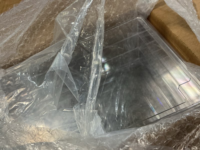 Condition photo showing Good Condition for yieach 11.1 inch long clear drawer organizers stackable,3 pack small acrylic drawers,school,office supplies organizer and storage bins for stationery,marker,pen,pencil,craft desktop storage drawers 9 drawers-10.1 in long