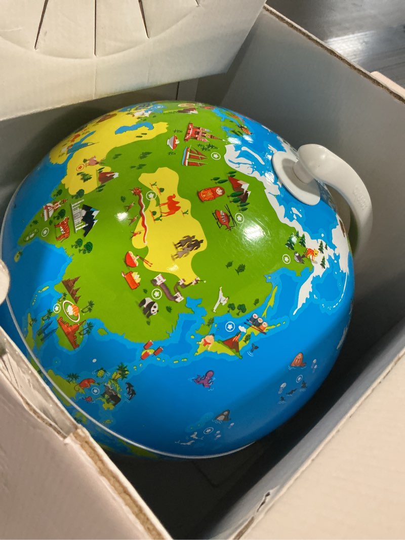 Condition photo showing As Is for PlayShifu Globe for Children – Orboot Earth: Interactive Kids Globe with 1000+ Facts on Animals, Places & Monuments | Tech-Powered Learning Toy & STEM Gift for Kids Ages 4–10