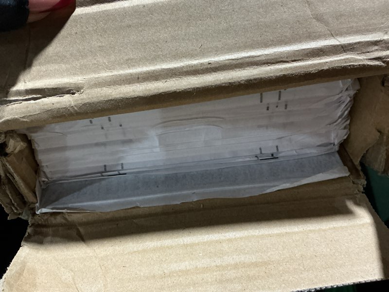 Condition photo showing As Is for Art3d Peel and Stick Floor Tile Vinyl Wood Plank 36-Pack 54 Sq.Ft, White-ash, Rigid Surface Hard Core Easy DIY Self-Adhesive Flooring 36 x 6 x 0.1 inches White-ash 36