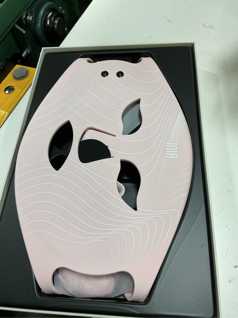Condition photo showing Good Condition for inia red light therapy mask for face, glow wireless led face mask light therapy with near-infrared red light (nir), rechargeable and ergonomic design for home & travel pink