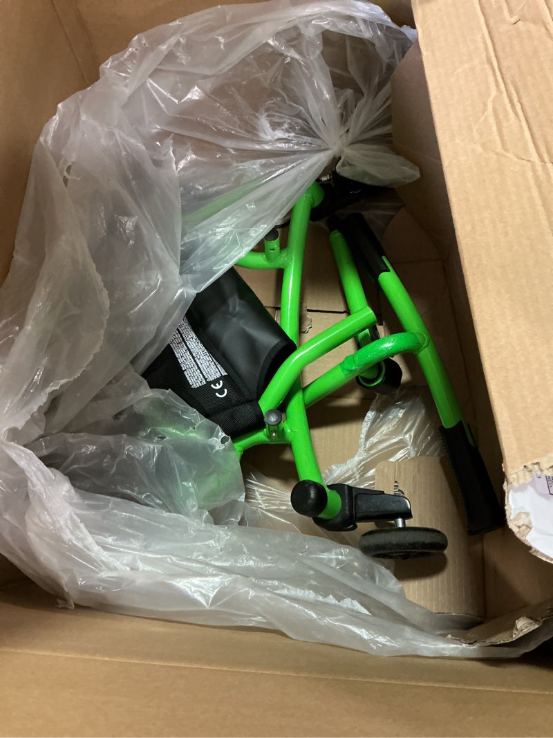 Condition photo showing As Is for EzyRoller New Drifter-X Ride on Toy for Ages 4 and Older, Up to 150lbs. - green