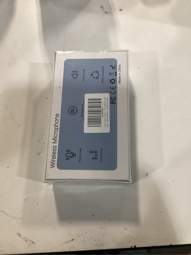 Condition photo showing New/Like New for Newest Voice Amplifier Wireless Microphone, Classroom Microphone for Teachers, PA System with Wireless Microphone and Speakers for Yoga, Meetings, Speeches, and Tours, White