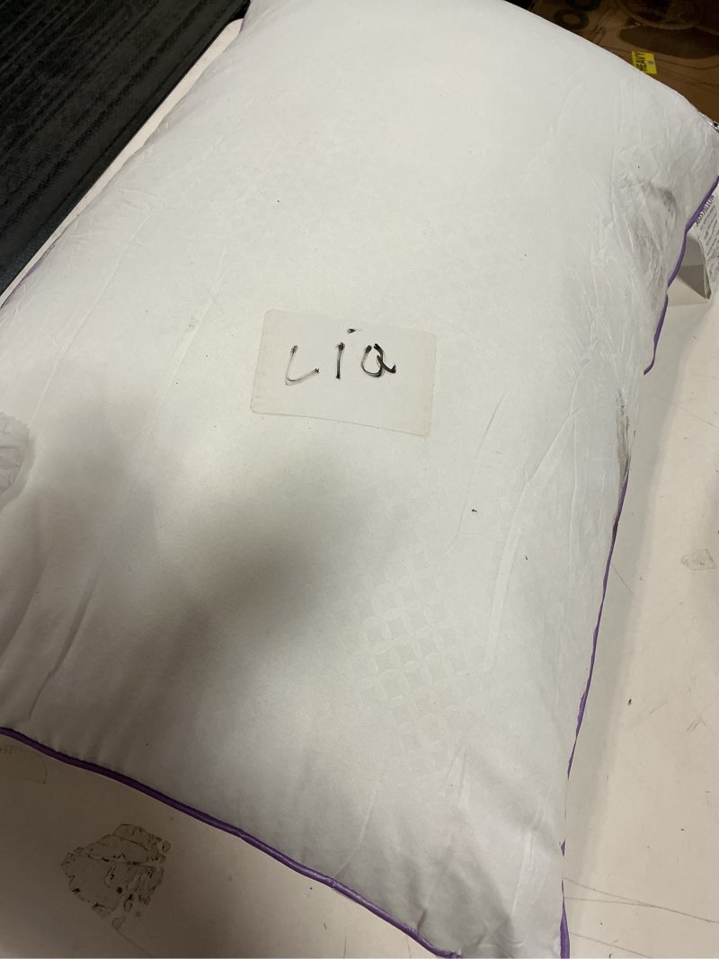 Condition photo showing Good Condition for JOLLYVOGUE Pillow Standard Size Washable Supportive Bed Pillows with Super Soft Down Alternative Fill, Luxury Fluffy Hotel Quality for Side, Back and Stomach Sleepers