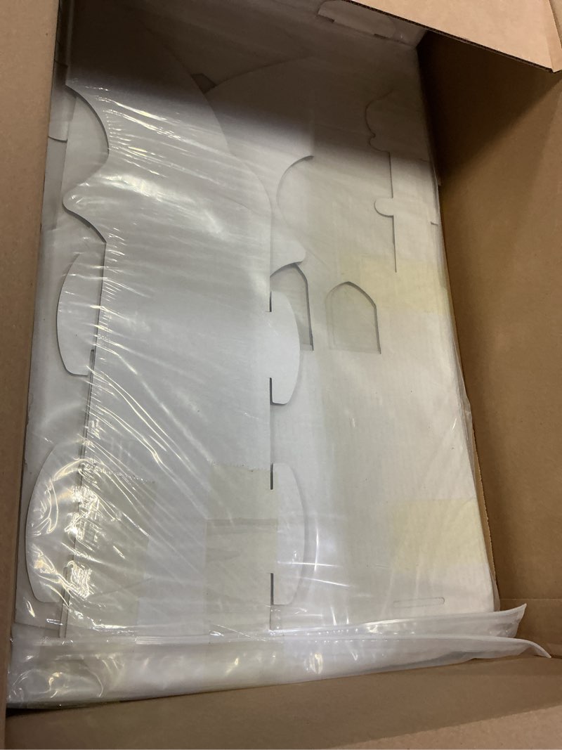 Condition photo showing Good Condition for gueevin ramadan eid mosque decorations 51x 30 inch cardboard standing playhouse masjid ramadan home decoration islamic art for muslim interactive learning praying quran book pray and islam teach gift