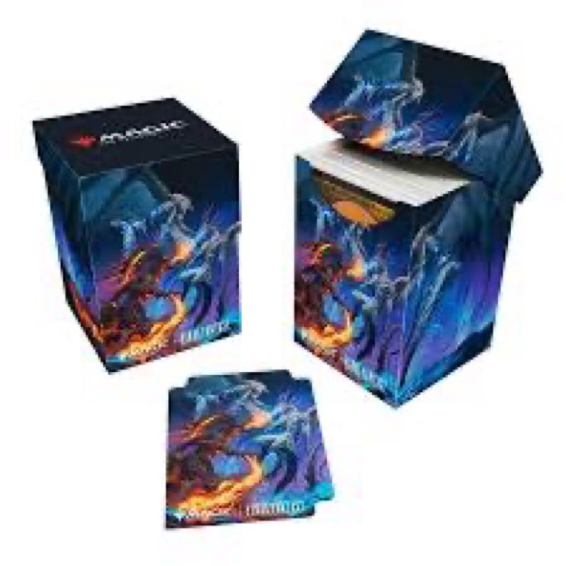Ultra Pro - Final Fantasy x Universes Beyond Bahamut and Ifrit (Gift Bundle Packaging) 100+ Deck Box
